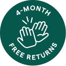 Satisfaction in 4 months or your money back