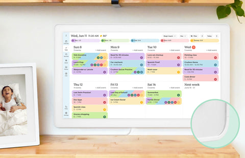 Skylight Calendar Max (Classic/White)