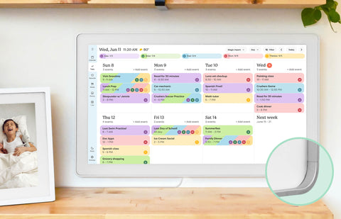 Skylight Calendar Max (Shadow Box/Natural Aluminum)